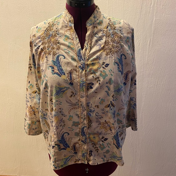 Shaverlake Tops - Shaverlake Authentic Casuals boho blouse